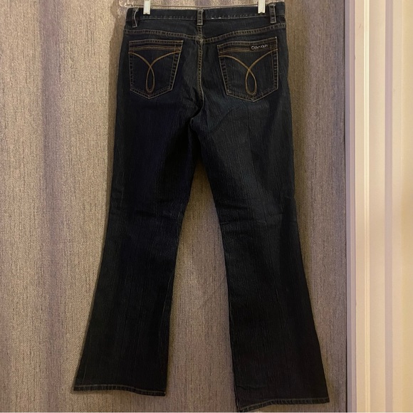 Calvin Klein Blue Jeans - Flare - size: 10 / length: 30 - Picture 3 of 4
